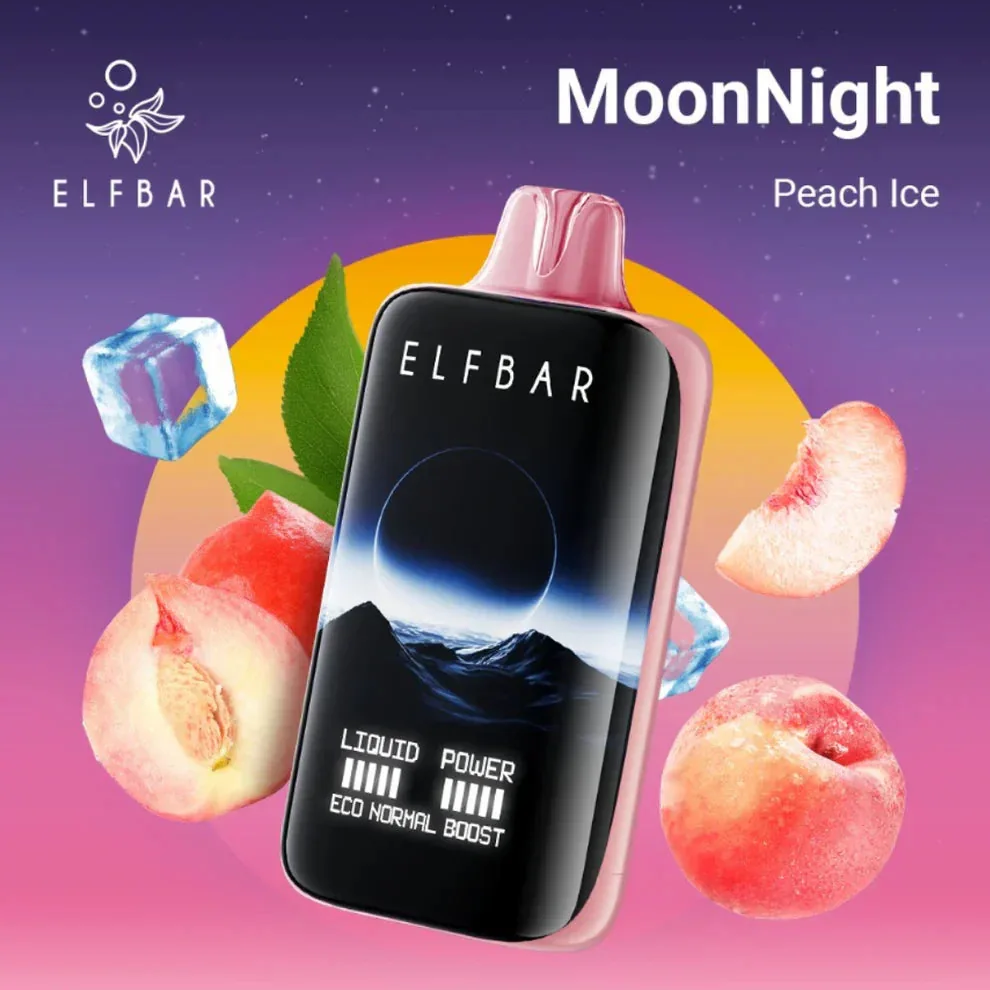 Elf Bar Moon Night 40K – Peach Ice 40000 Puffs