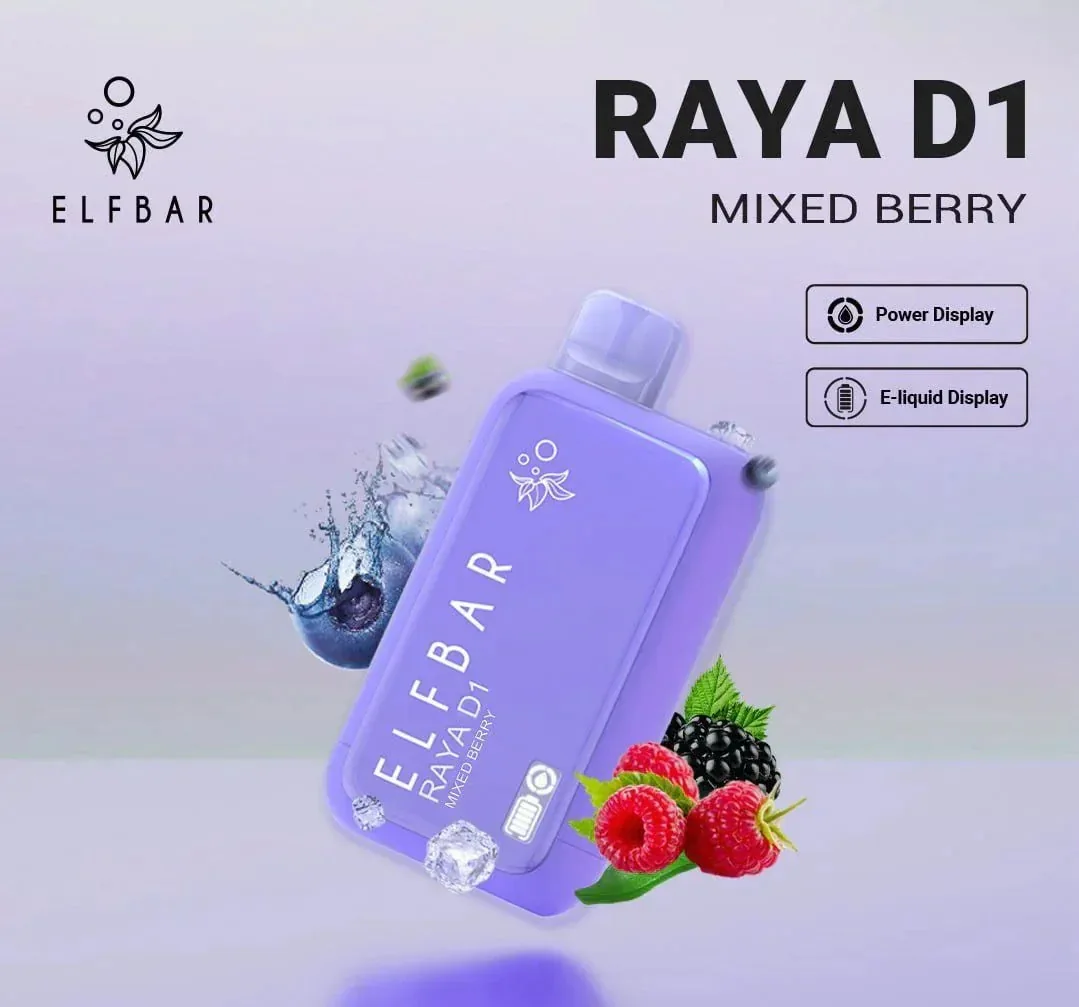 Elf Bar Raya D1 – Mixed Berry
