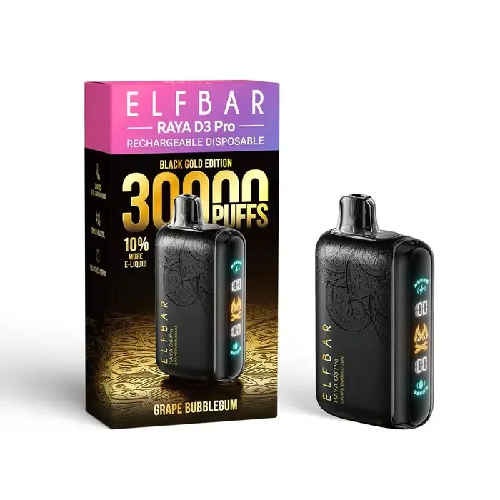 Elf Bar Raya D3 Pro 30 K – Grape Bubblegum 30000 Puffs