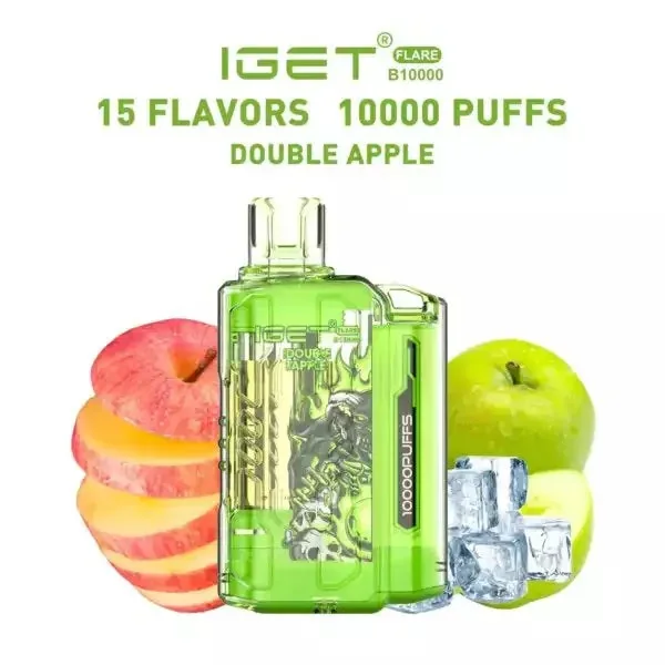 Iget Flare B10000 – Double Apple
